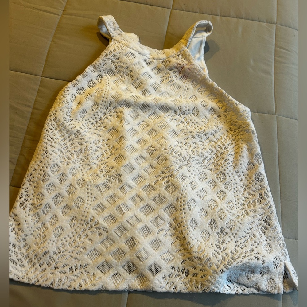 Lilly Pulitzer Eyelet Top Sz M